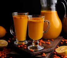 Морс облепиховый