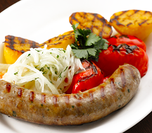 Колбаска мясная с сыром