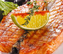 Стейк из семги