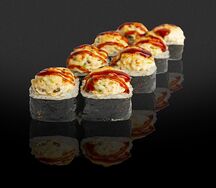Запечённый ролл Асахи с угрём