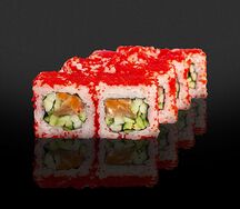 Ролл Калифорния Инари с лососем