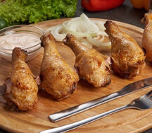 Шашлык из куриной голени