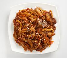 Лапша со свининой