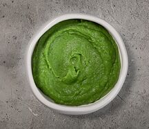 Пюре со шпинатом