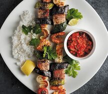 Морской шашлык