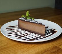 Чизкейк шоколадный