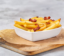 Картофель фри с беконом