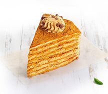 Торт Медовый с вареной сгущенкой