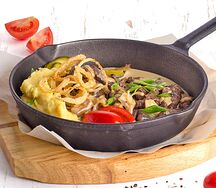 Бефстроганов из телятины 