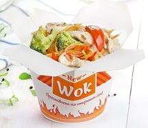 Вок с курицей