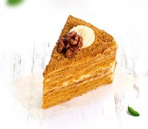 Торт Медовый с заварным кремом