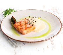 Стейк из семги