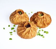 Буузы жареные с бараниной