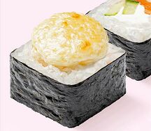 Запечённый с лососем