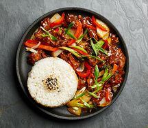 Говядина в устричном соусе