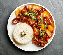 Свинина в кисло-сладком соусе