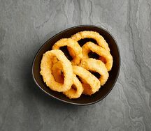 Кольца кальмара во фритюре