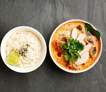 Том Ям с курицей