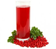 Морс Брусничный