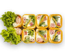 Ролл Тортилья с креветками