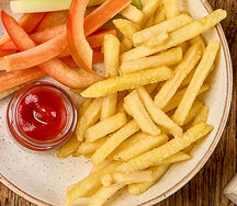 Овощные палочки с картофелем фри