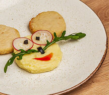 Куриная котлета с картофельным пюре