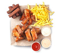 Ассорти на компанию со свиными ребрами