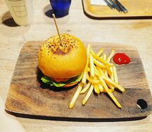 Hamburger & frites