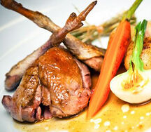 Pigeon vert farci