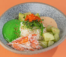 Поке с крабом