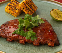 Свиные ребра с китайским барбекю