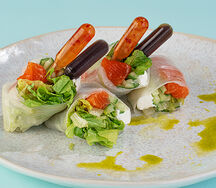 Фреш ролл с лососем