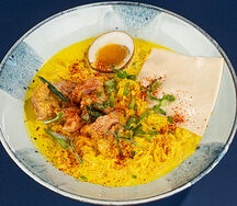 Сырный рамен