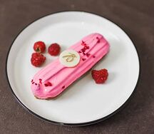 Эклер Малина