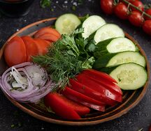 Овощная нарезка от шефа