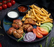 Комбо со свиной шеей