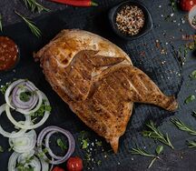 Полутушка куриная в тандыре