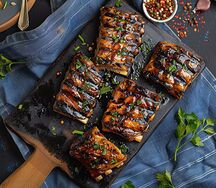 Шашлык из ребрышек свинки