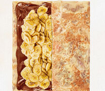 Блин Нутелла и банан