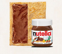 Блин с шоколадно-ореховой пастой Nutella