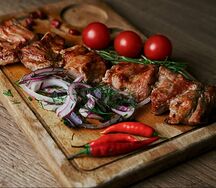 Big Шашлык из свиной шеи