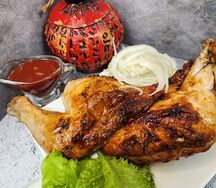 Курица половина