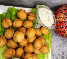 Пельмени во фритюре