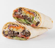 Мини-шаурма с говядиной