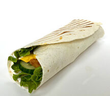 Двойной ролл с курицей