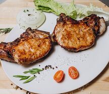 Антрекот cвинoй