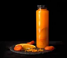 Морс курага-апельсин собственного производства