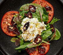 Страчателла с вяленой сливой