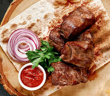 Шашлык из телячьей вырезки