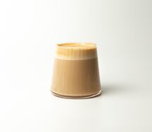 Мускатный латте с медовой шапкой